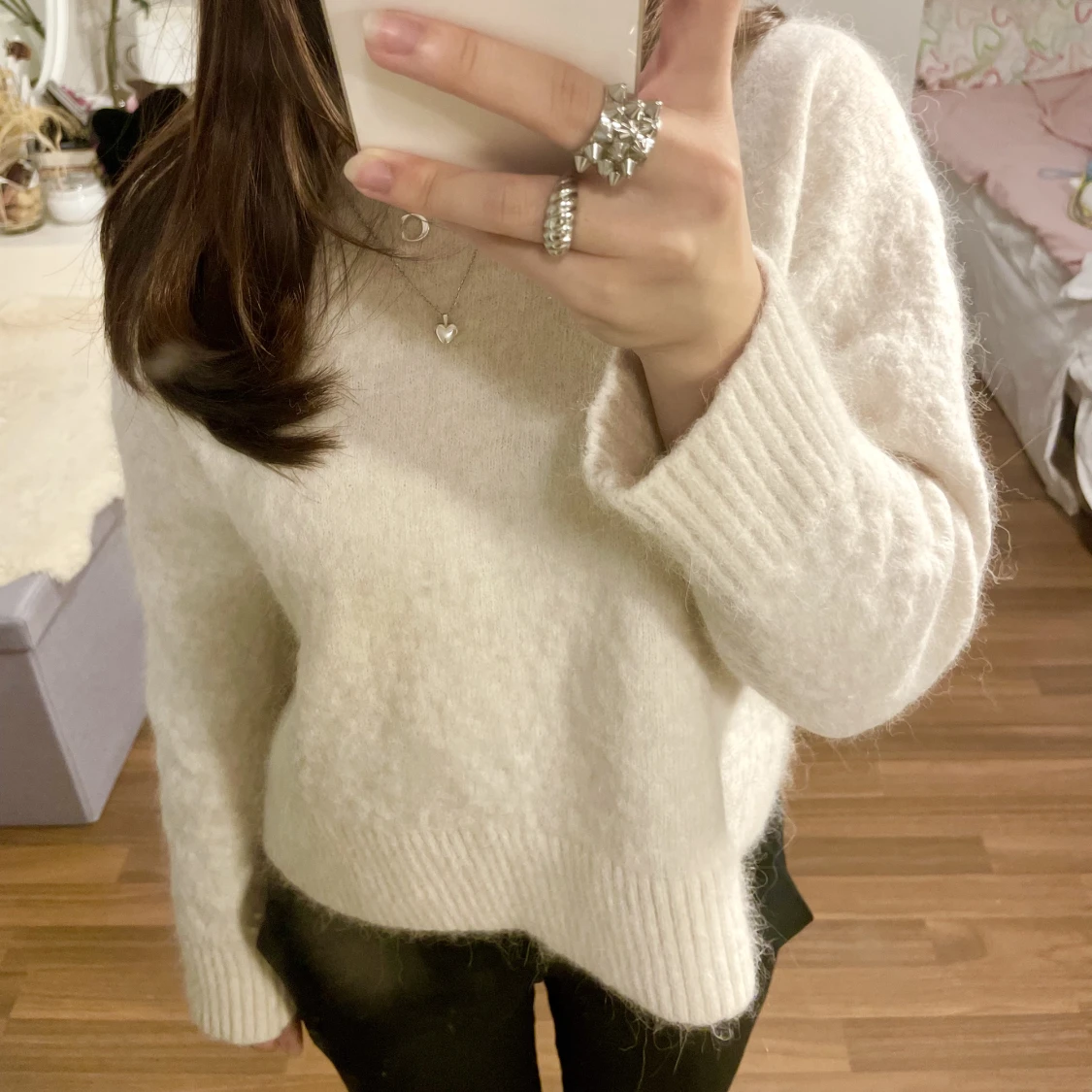 Bik bok stickad tröja alpaca blend