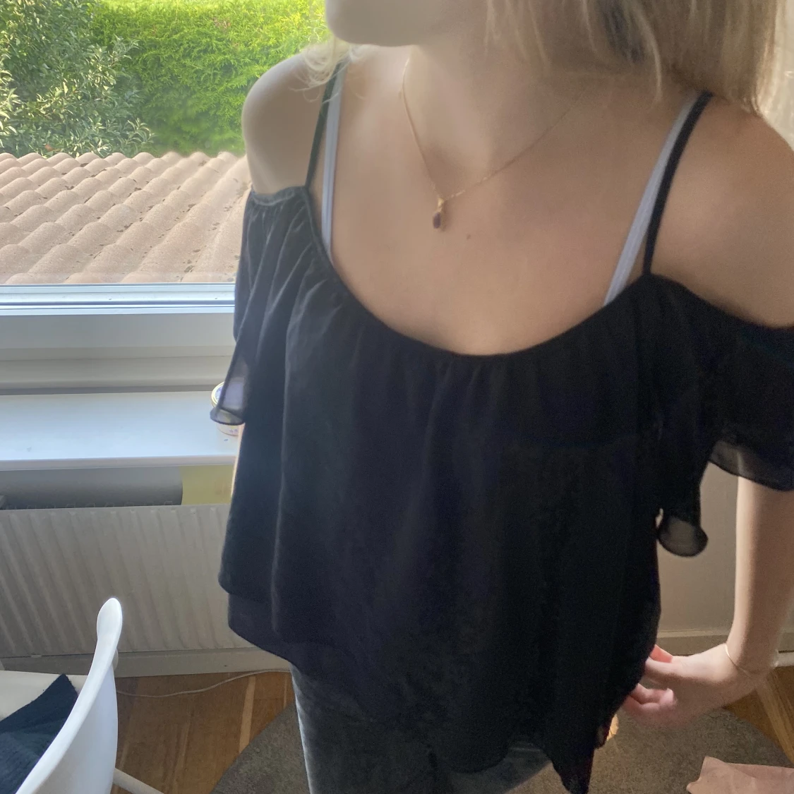Svart blus