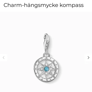 Berlock Thomas sabo  - Säljer denna fina kompass berlocken, då den inte kommit till användning! Är helt oanvänd och har kvar asken.💕(Ny pris 449krk)