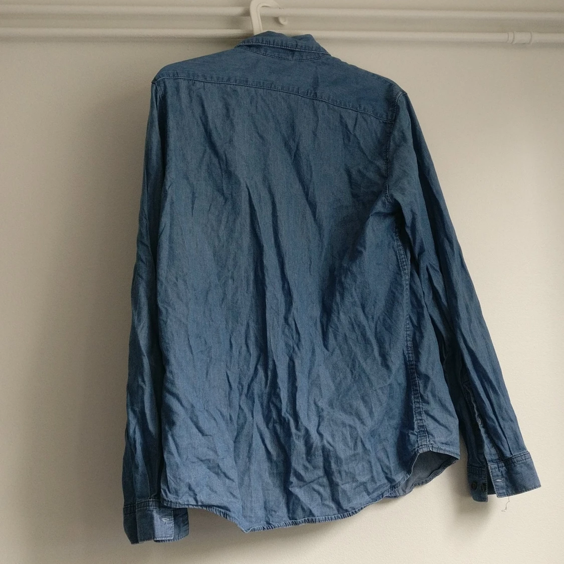 Blå Bomullskjorta - 91