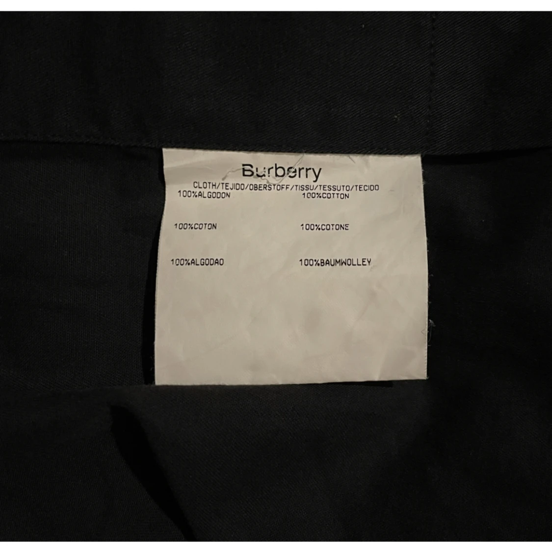 Burberry skjorta XL svart - 91
