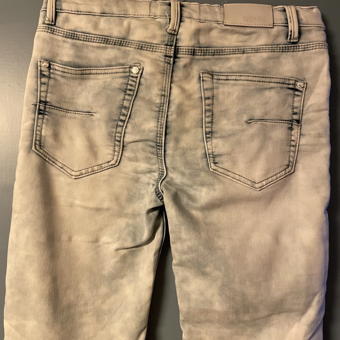 Ljusblåa jeansshorts  - 90