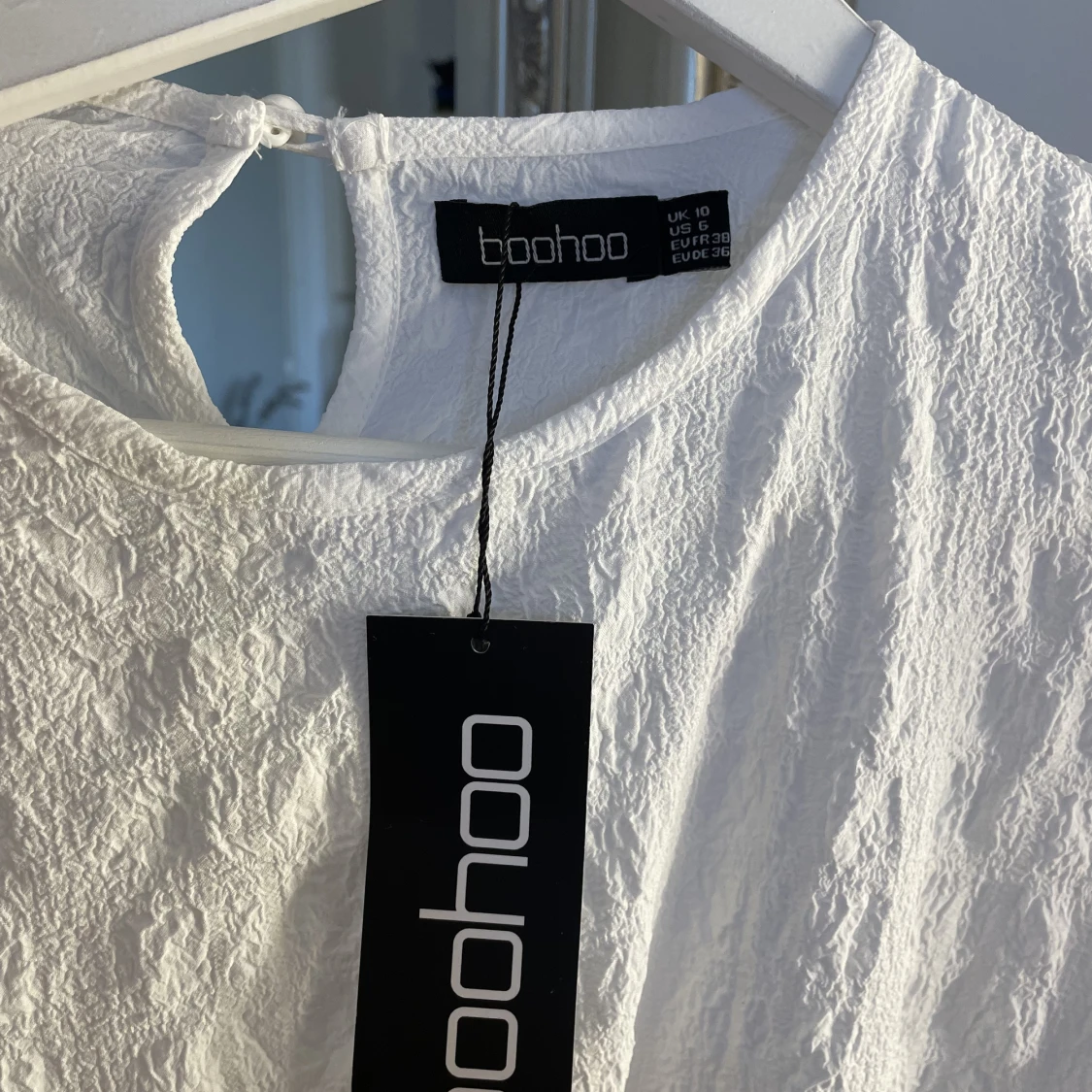 Super fin vit klänning  - 91