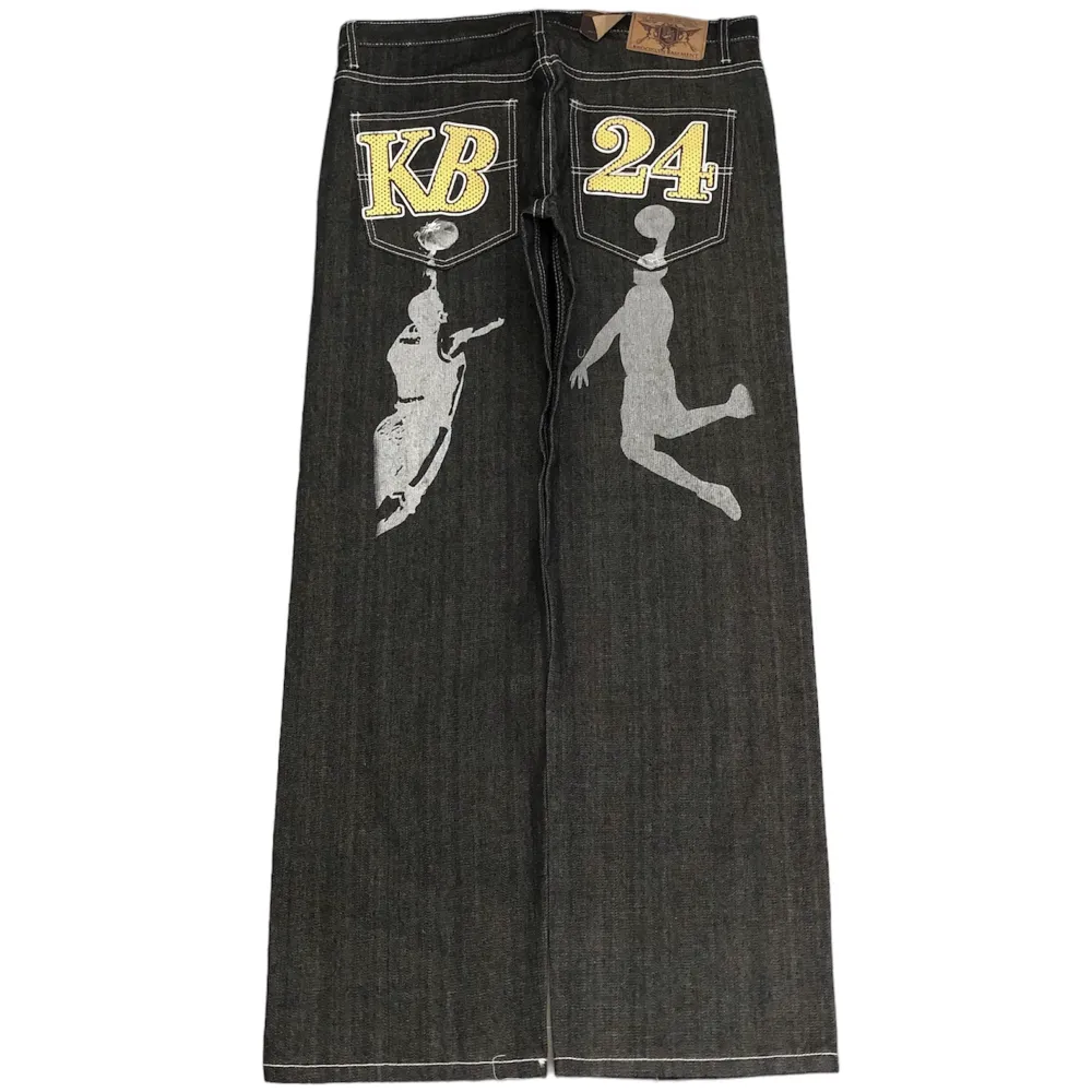 Helt nya vintage baggy jeans från märket Brooklyn basement. Storlek 38x34. Använd gärna köp nu!. Jeans & Byxor.