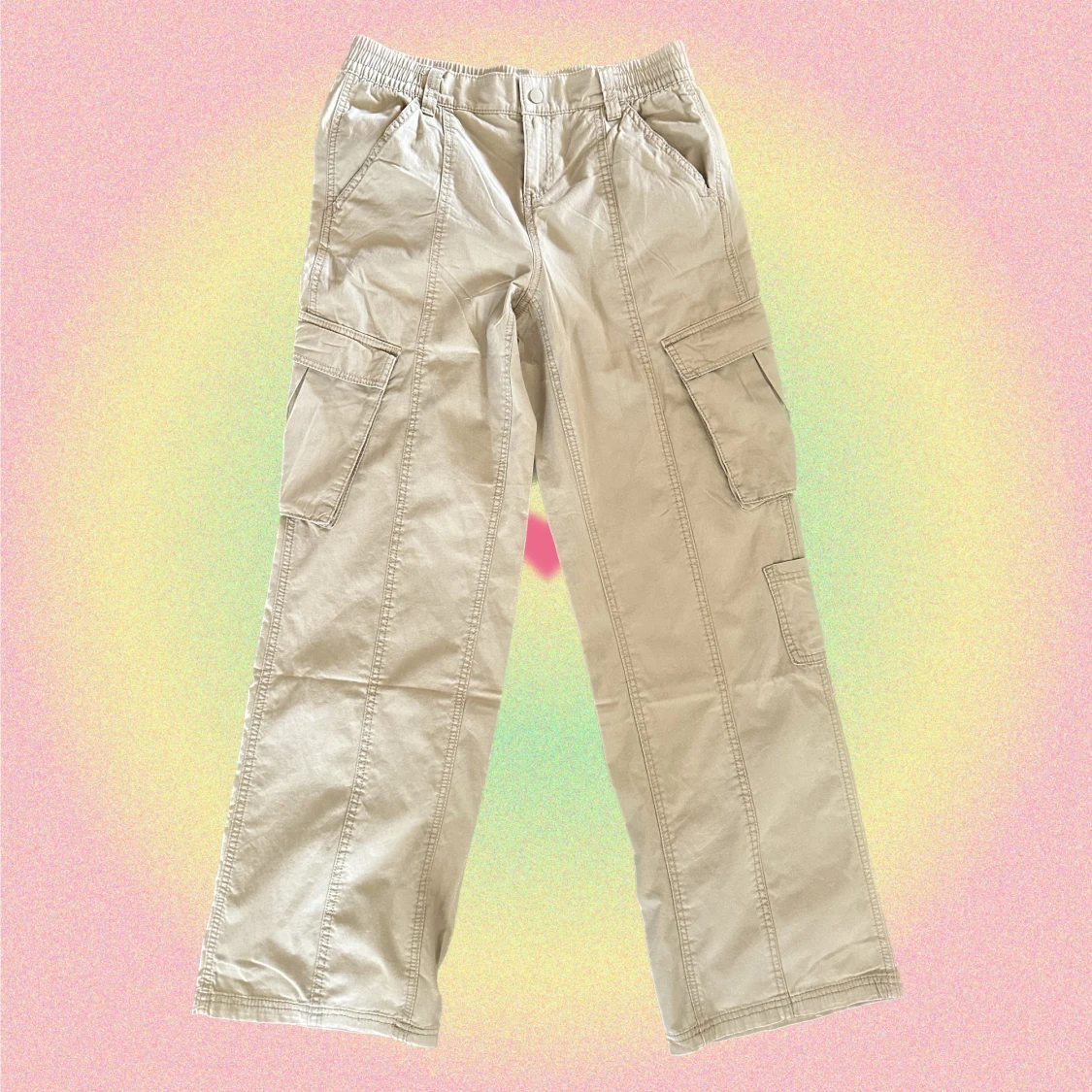 Lågmidjade cargobyxor M