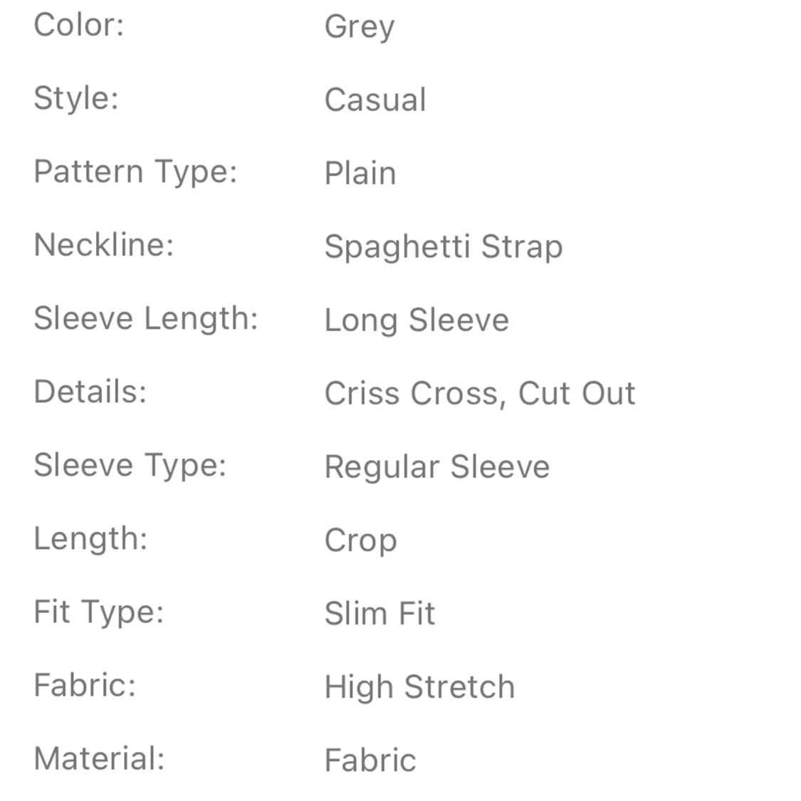 crop top med armar  - 91