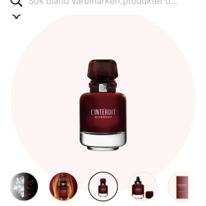 Givenchy parfym  - Endast provad. Fick den i present, köpt på taxfree, kvitto finns. 