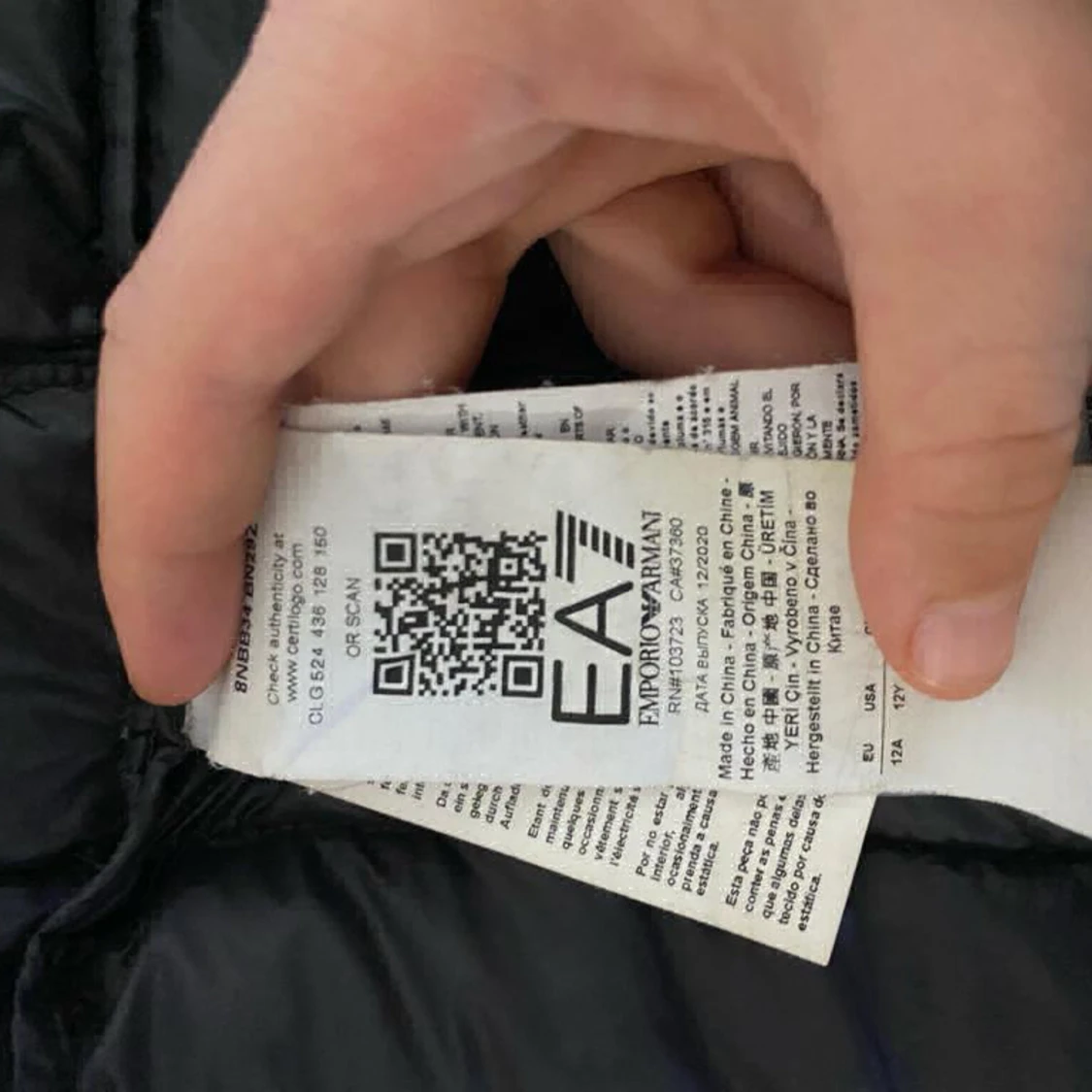 Emporio Armani vår/vinterjacka - 91