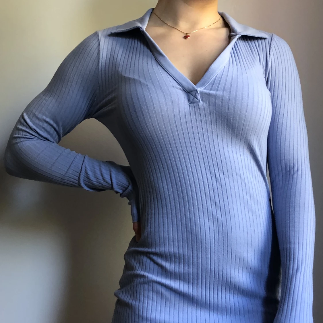 Långärmad klänning  - 91