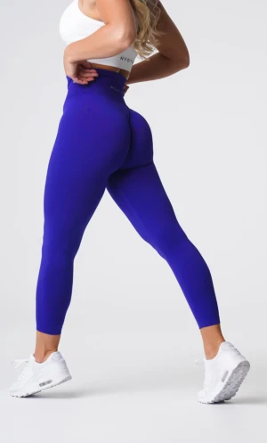 Nvgtn solid seamless strl XS - I princip oanvända tights från Nvgtn i färgen cobalt blue. Inga slitningar. Inköpta augusti 2023. Strl XS
