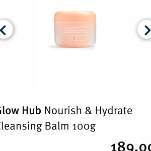cleansing balm - använder inte, kommit till användning kanske 2 gånger💕nypris 189