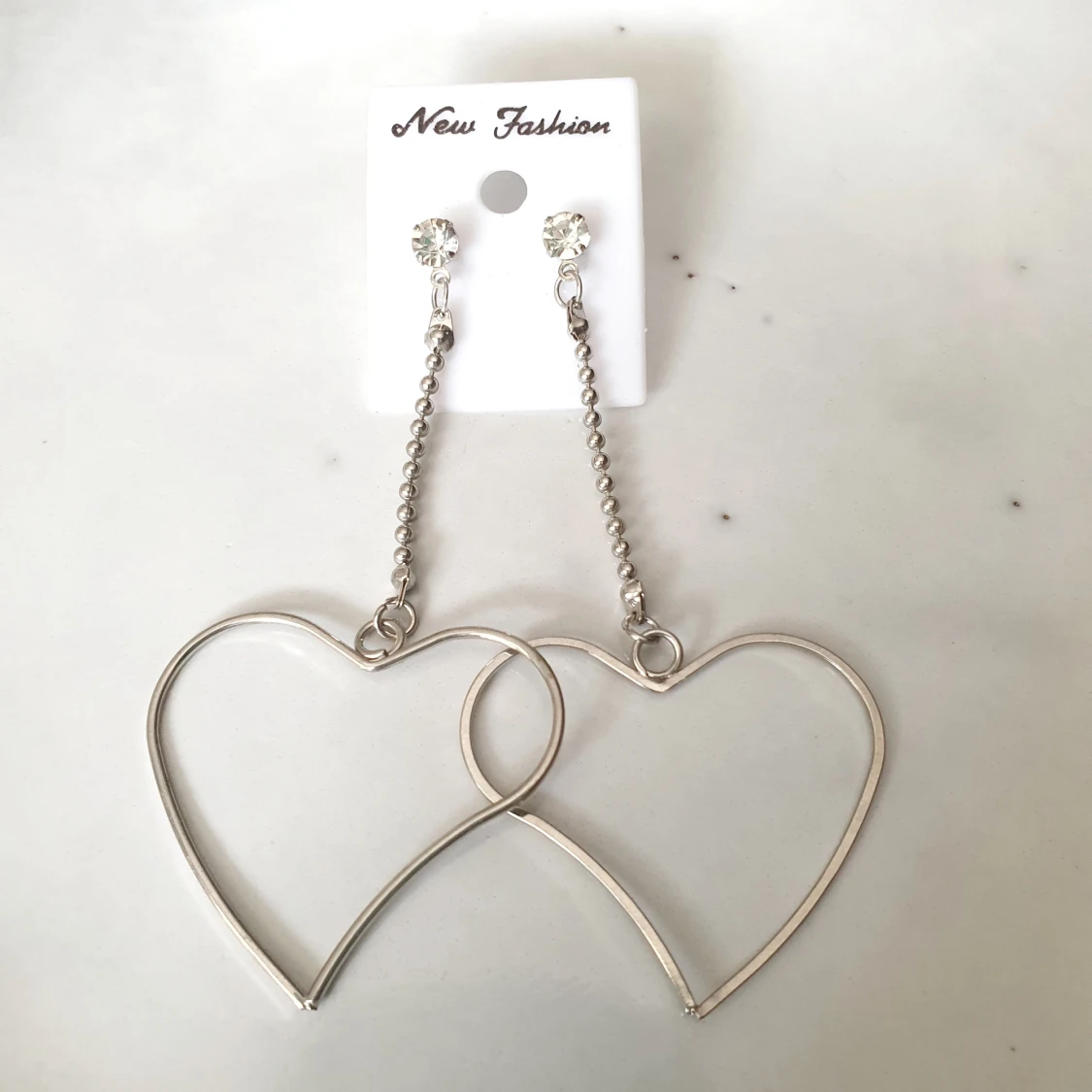 Heart earrings örhängen hjärta