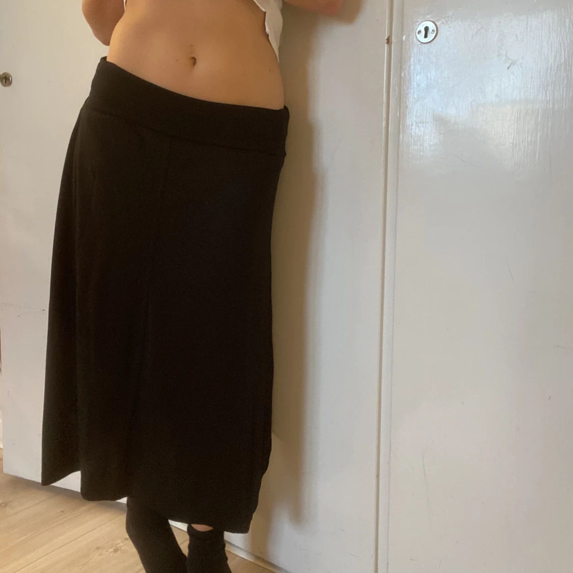 Svart långkjol maxikjol 