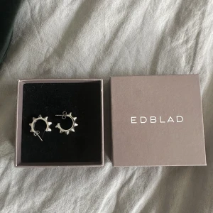 Edblad örhängen - Edbladörhängen i silver. Knappt använda!❤️