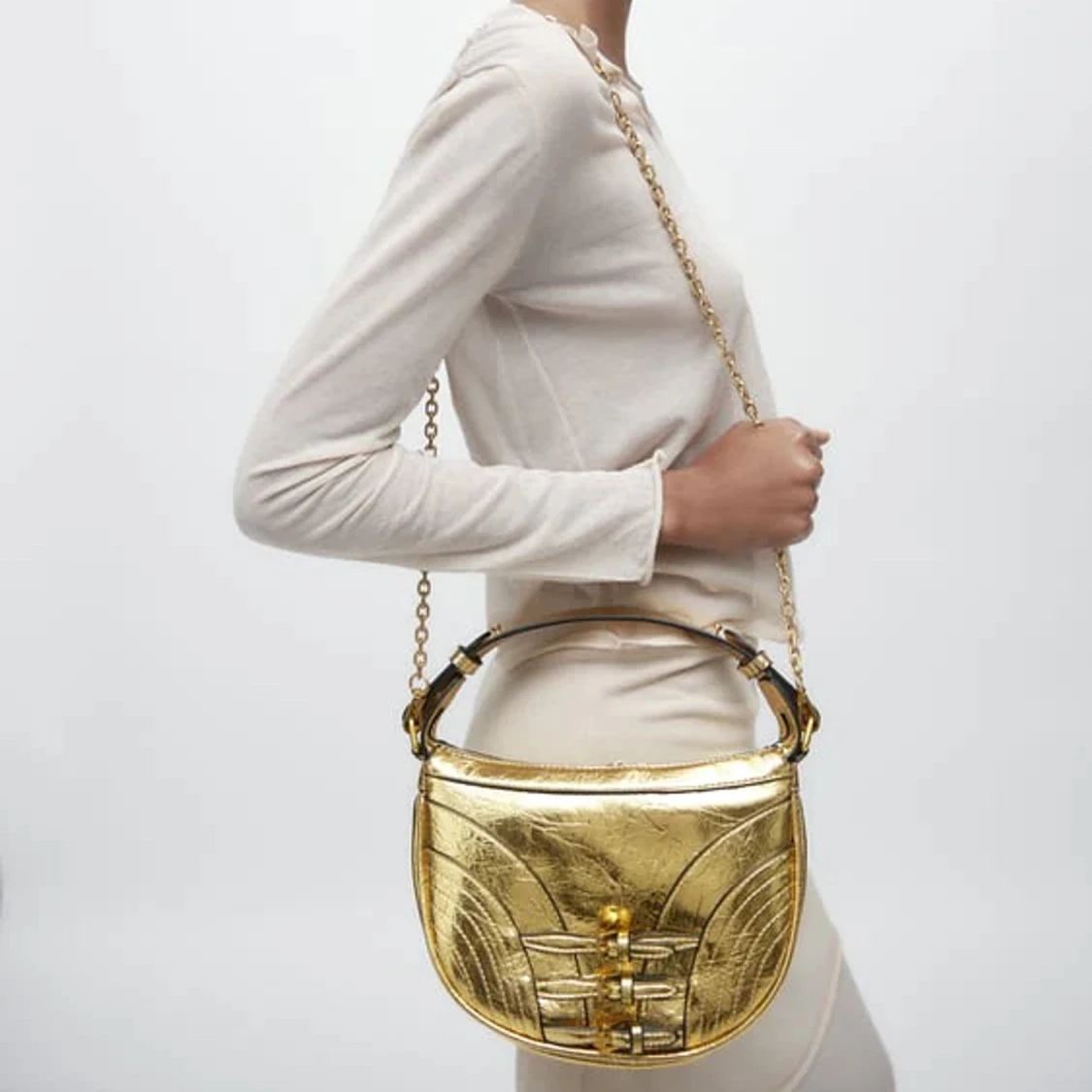 Guldig väska  - 91