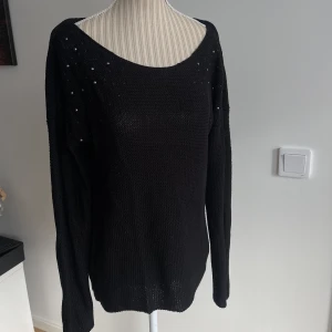 Bomull tröja st S  - Bomull tröja st S  Svart  C&A