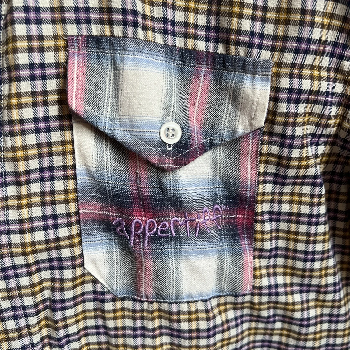 rutig Appertiff skjorta  - 90