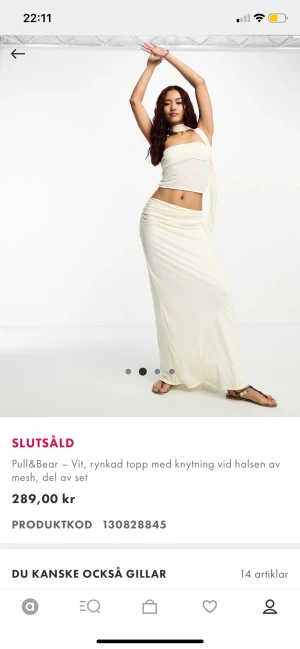 Vitt set - Superfint, prislappar kvar 