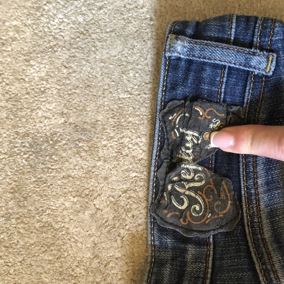 Lowwaist bootcut replayjeans👌 - 91