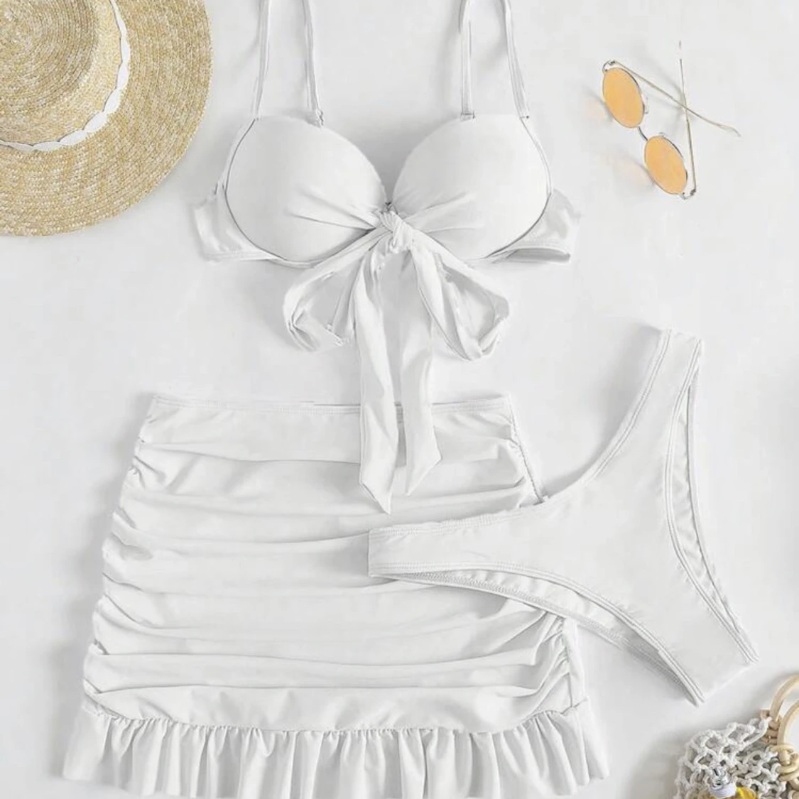 Bikini sett med kjol - 91