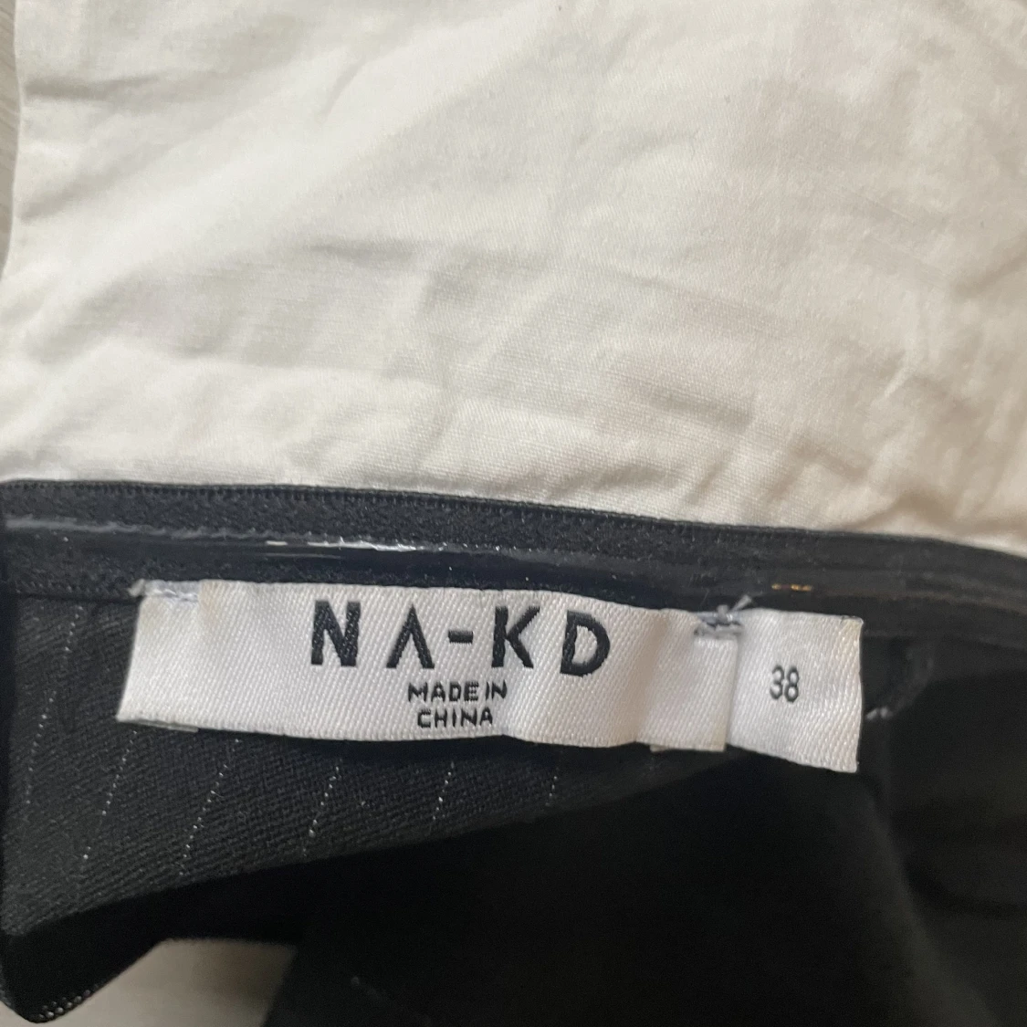 Klänning svart randig - 91