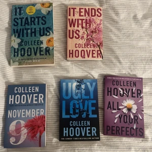 Collen hoover böcker - Säljer dessa böcker av Collen Hoover. Alla böckerna är på engelska. 💌 En bok- 100kr Alla 5 - 450kr 