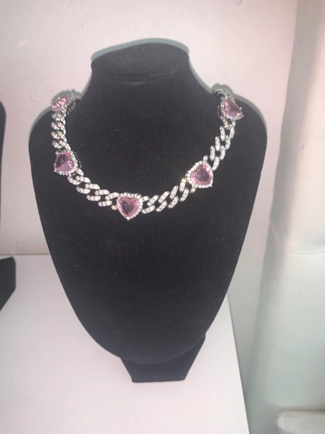 Heart Cuban Miami link chain VVS - 90