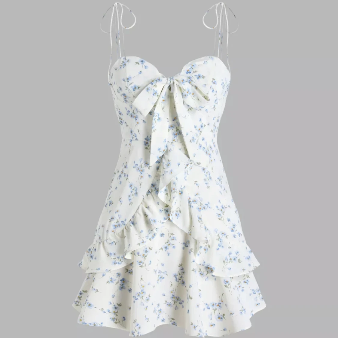 Corsett klänning - Vit