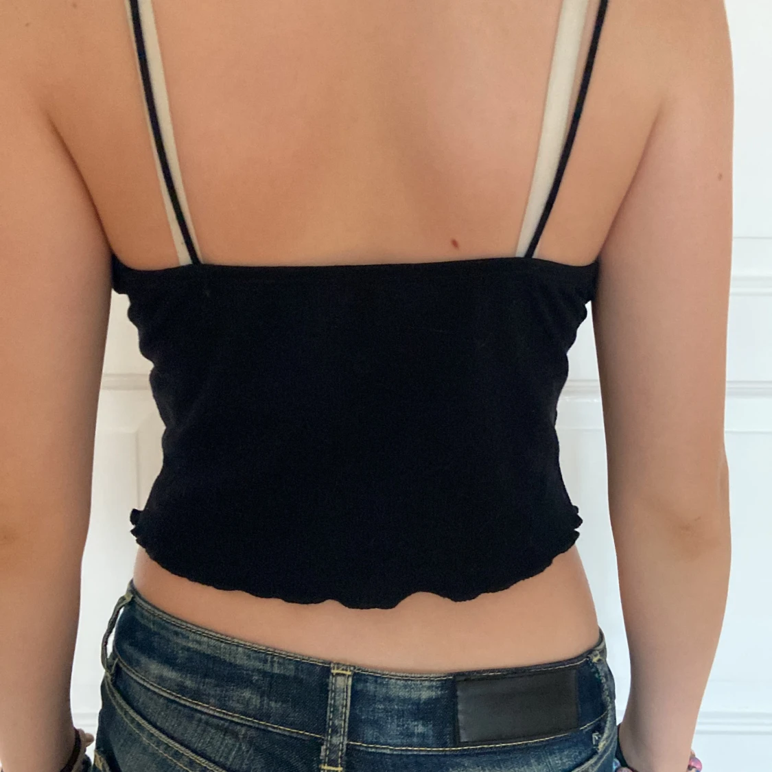 Gulligt svart linne - 90