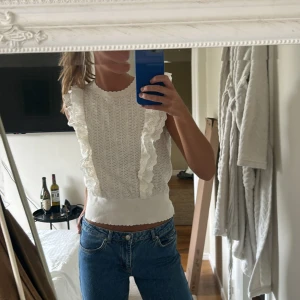 Stickad topp - Superfin stickad topp, liten i storleken🫶