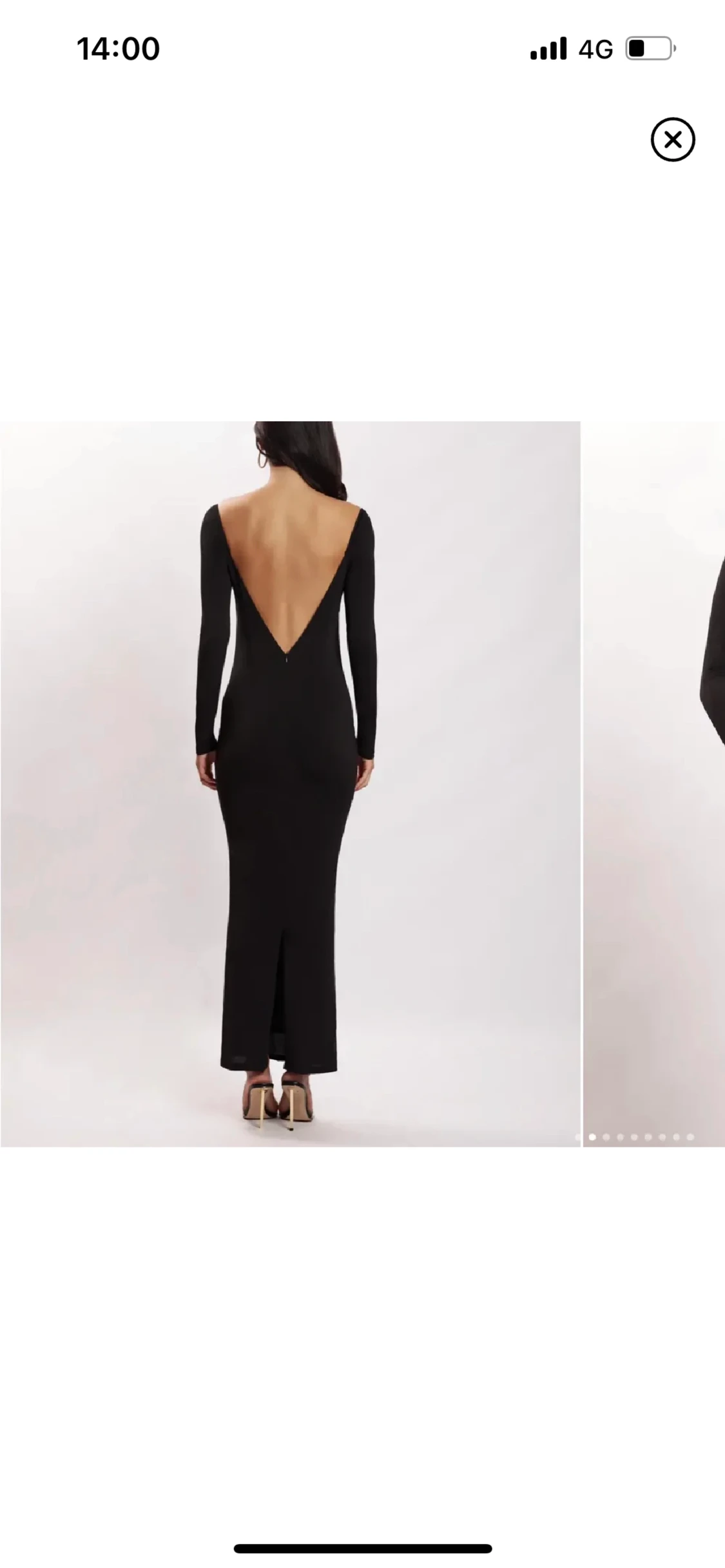 Meshki klänning - 90