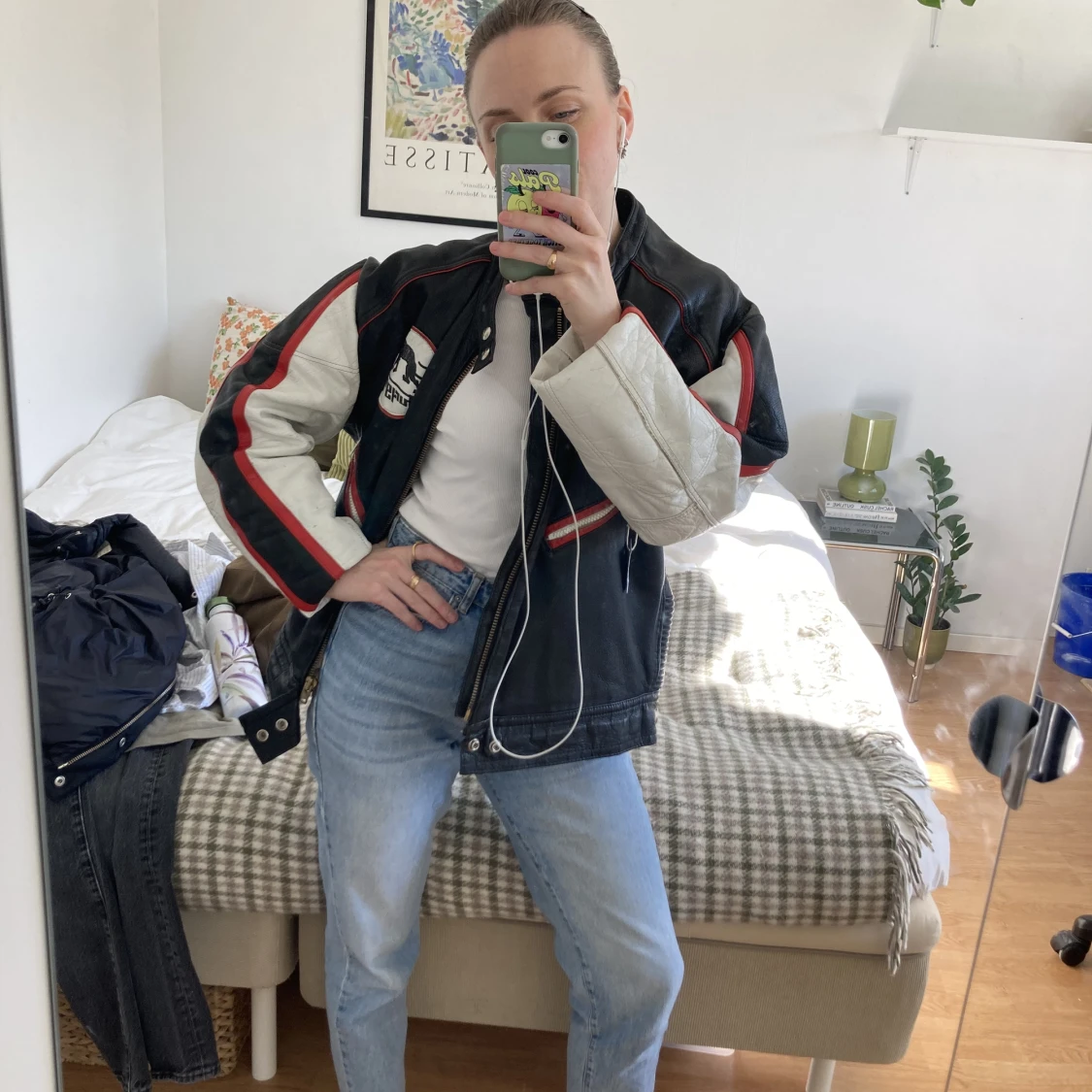 Oversized Bikerjacka  - 91