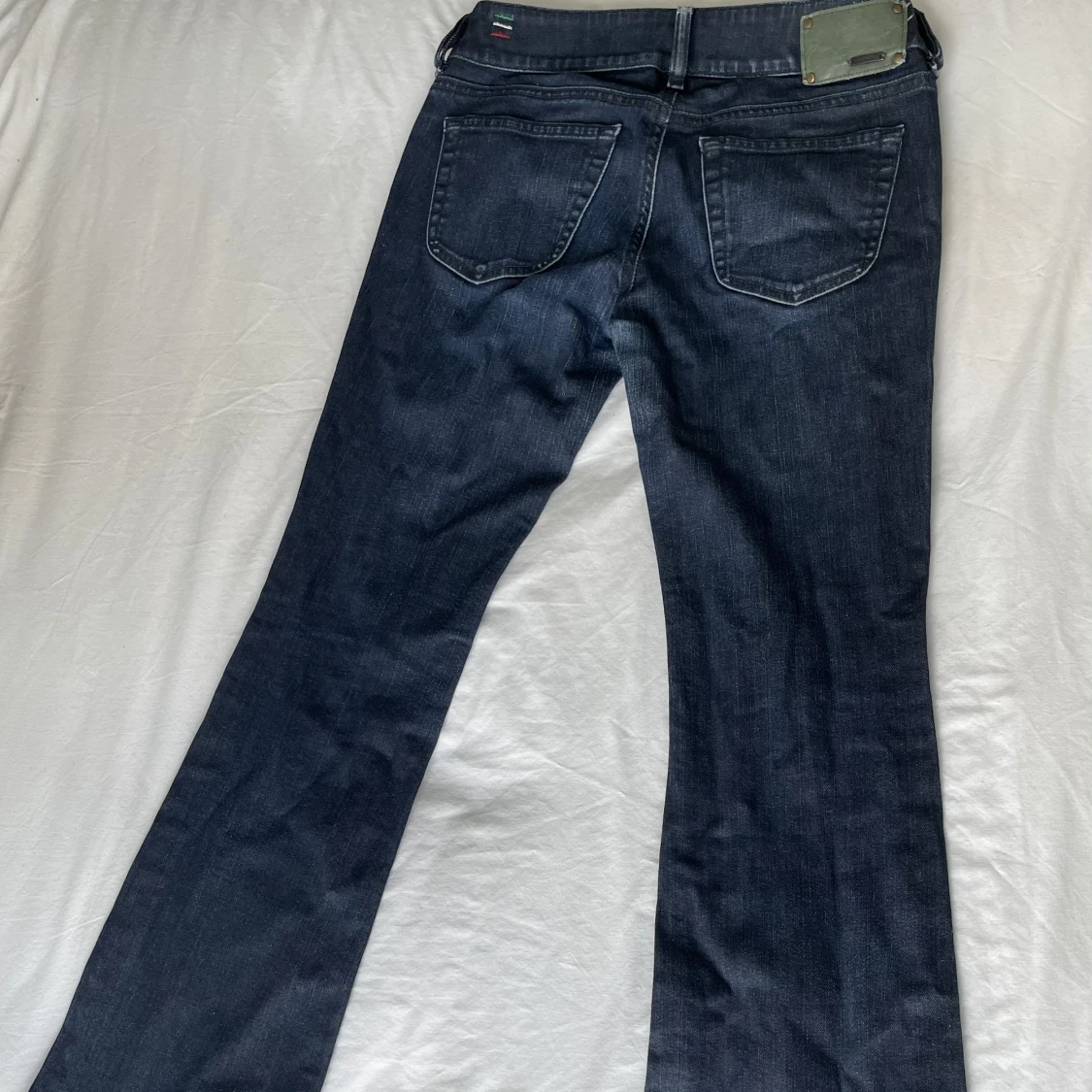 lågmidjade diesel jeans - 90