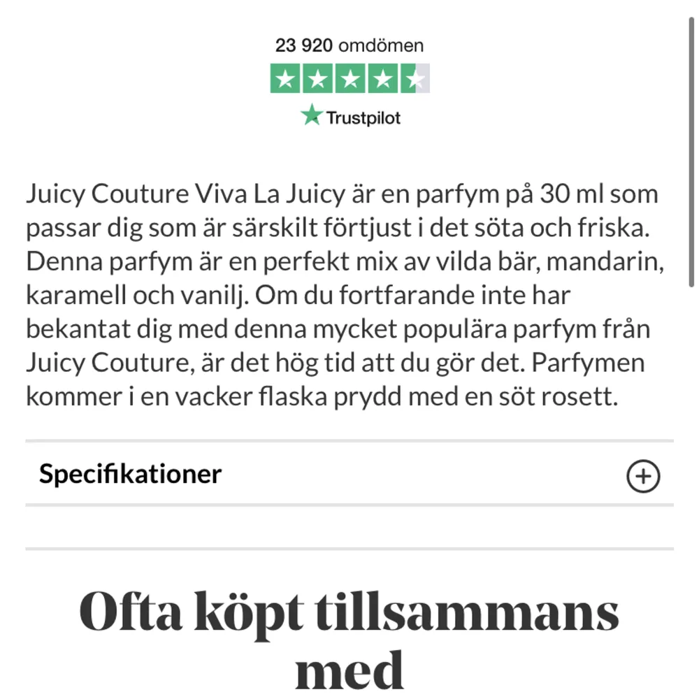 Fräsch & söt parfym från Juicy Couture. Använd enstaka gånger. Nästintill full! 🧖♀️🪴. Asusteet.