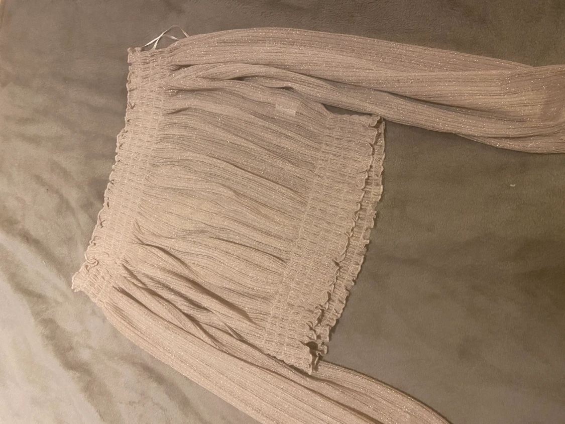 Rosa glittrig tröja