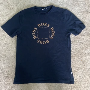 Hugo Boss t-shirt  - Säljer nu min sparsamt använda Hugo boss tröja. Storlek 16M du står för frakten. Vid frågor skriv bara. 
