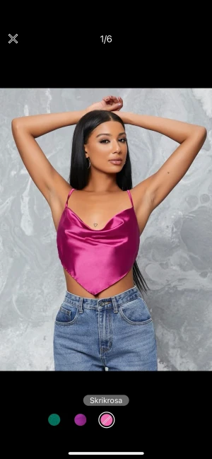 Rosa festtop - Snygg, elegant!