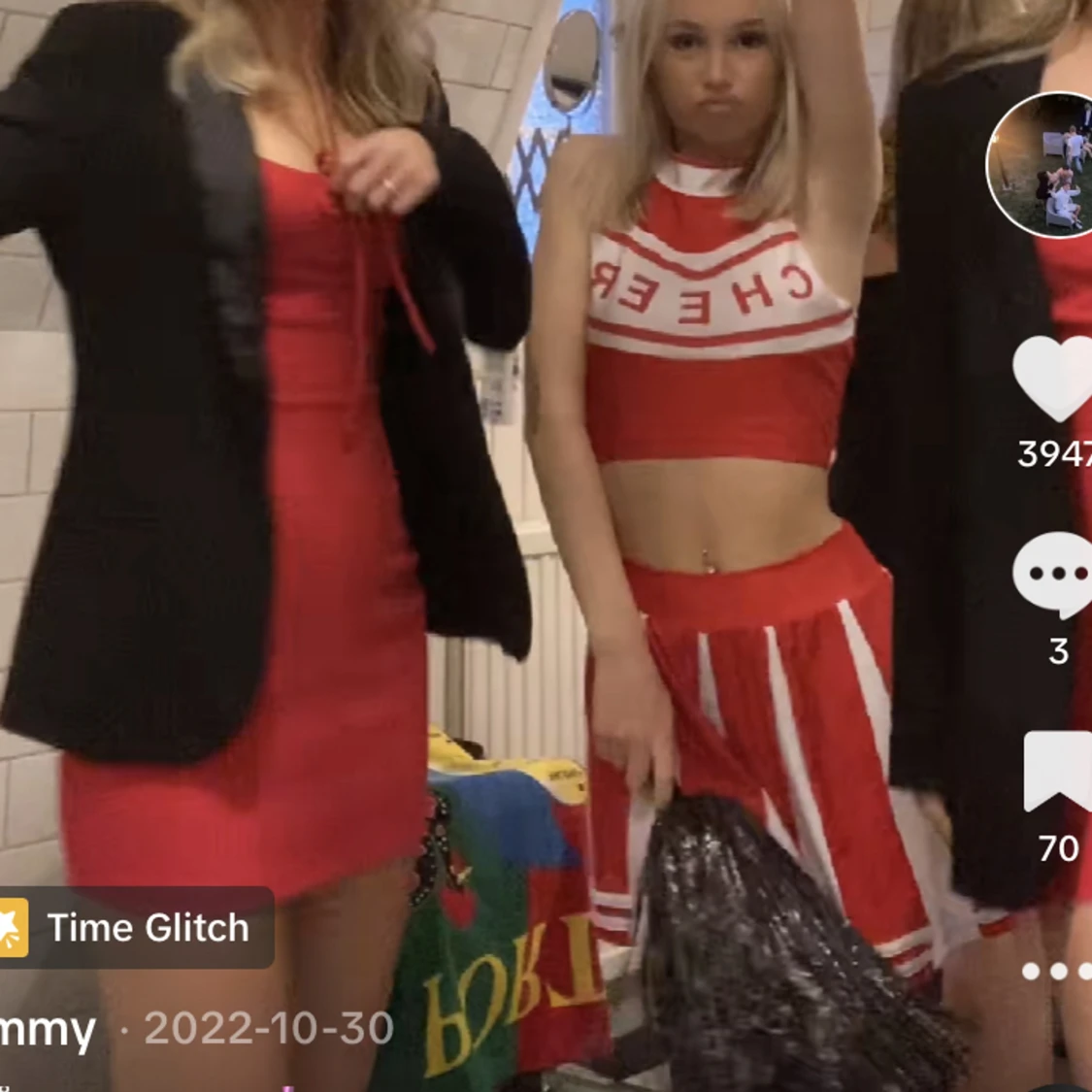 Cheerleader set - 90