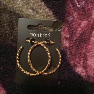 Örhängen  - Hejsan alla det här är örhängen som har aldrig varit använda dom är helt nya det är runda örhängen som är jätte snygga!🤩 dom kostar 35 kr!