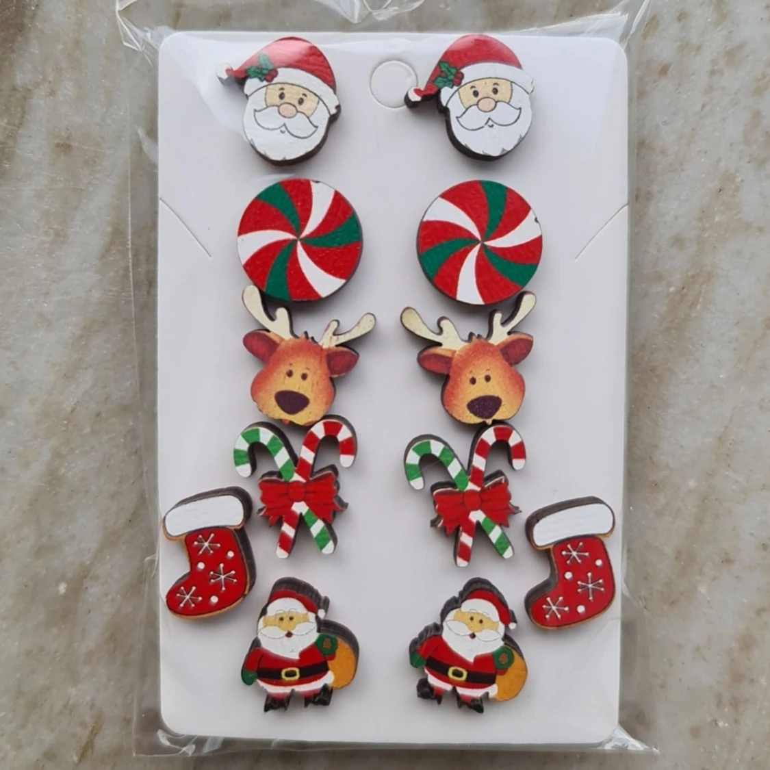 Söta örhängen till Jul. 