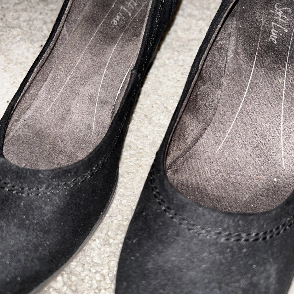 Svarta klackskor mocka  - 91