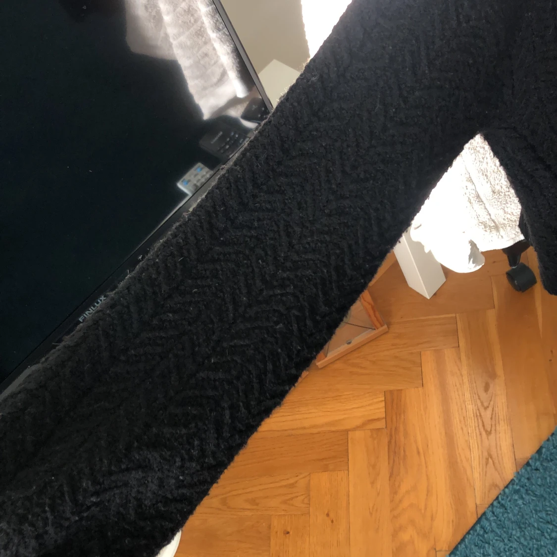 Svart stickad tröja - 90