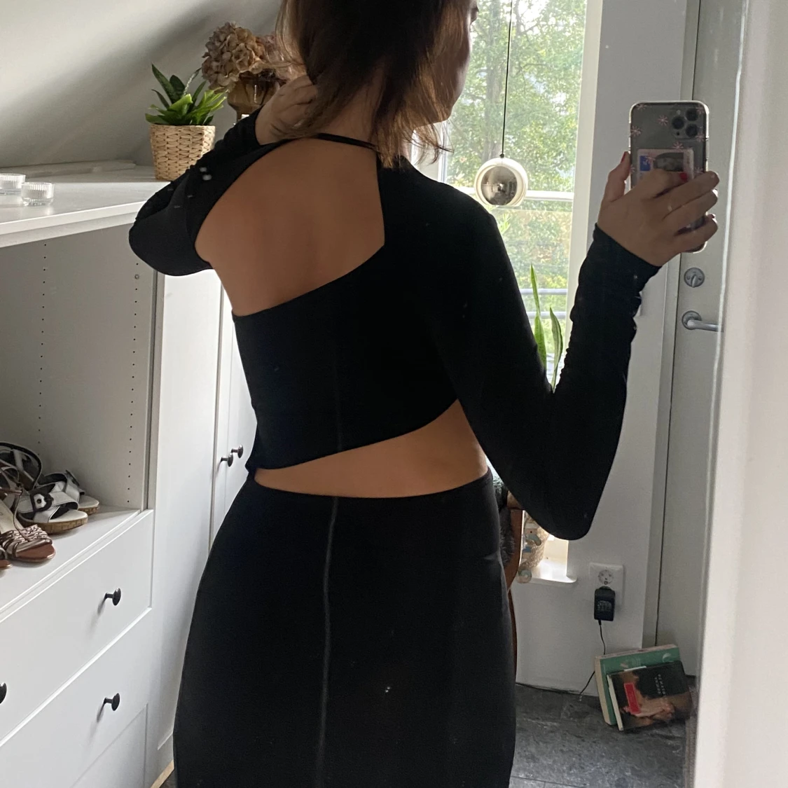 Svart mini dress - 91