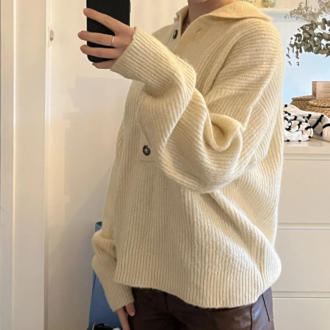 Stickad tröja från Gina - 90