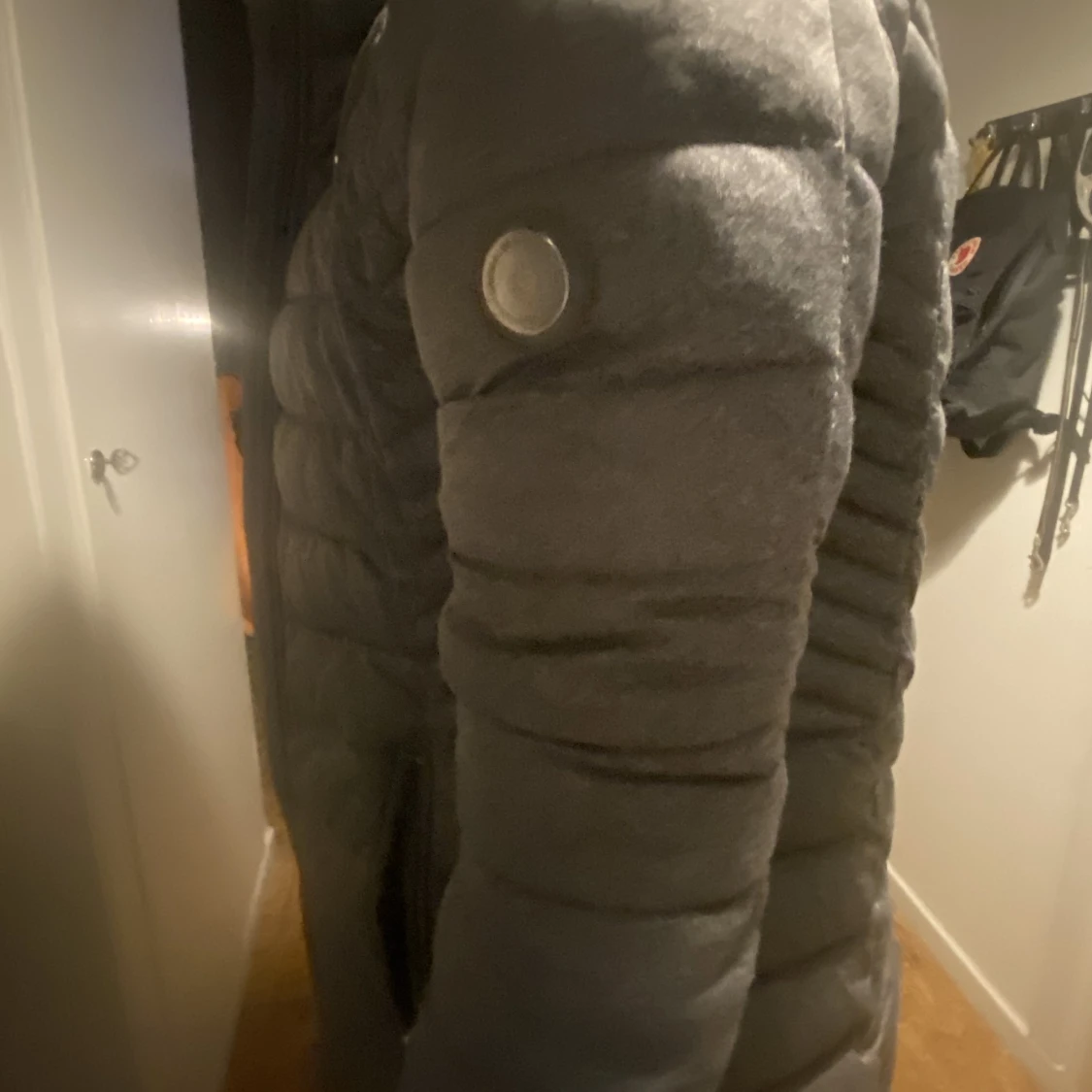 Grå höst/vinterjacka - 91