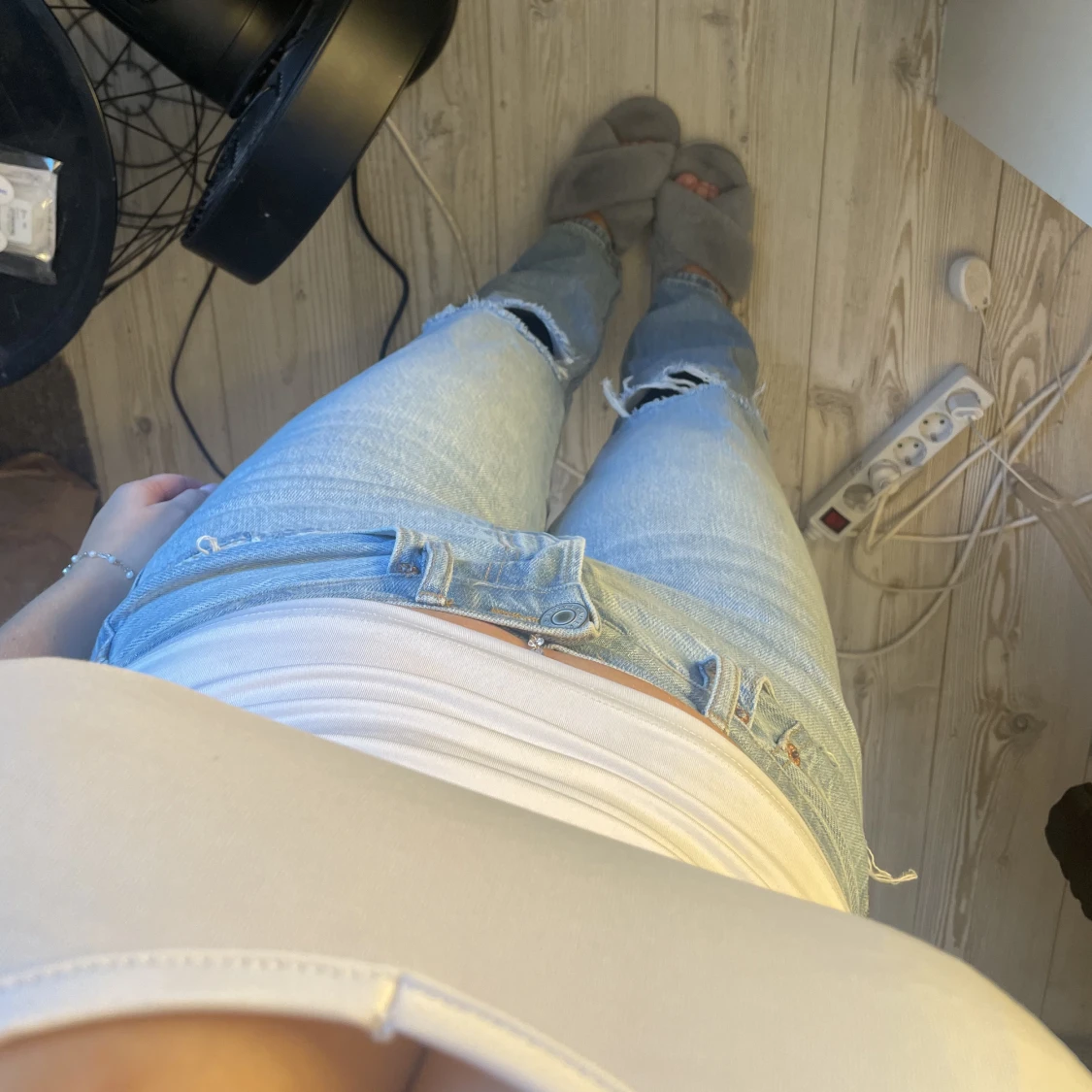 Lågmidjade jeans