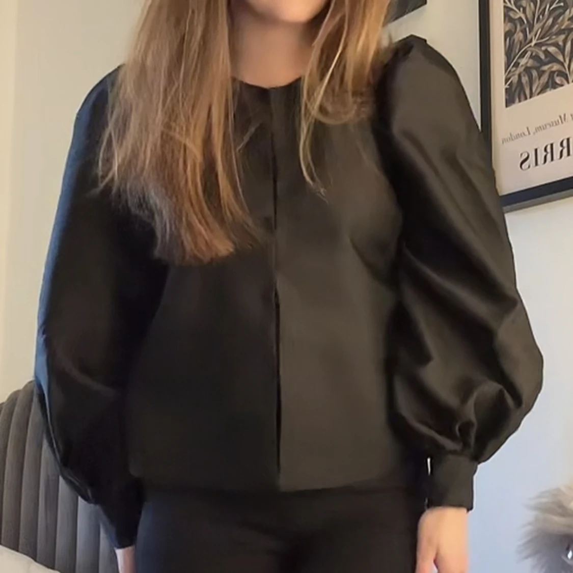 Svart fin tröja  - 91