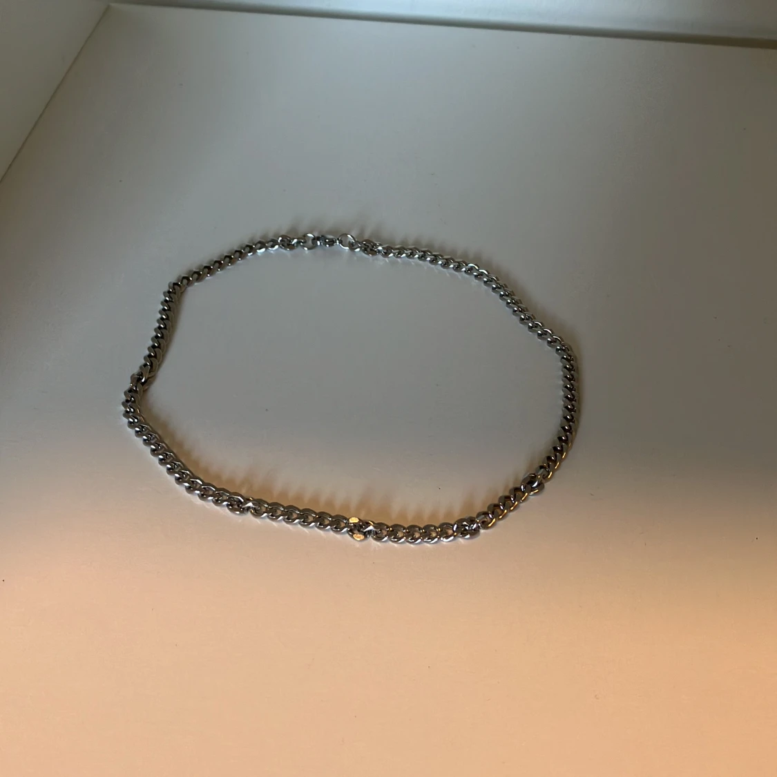  halsband i rostfritt stål40cm - 90