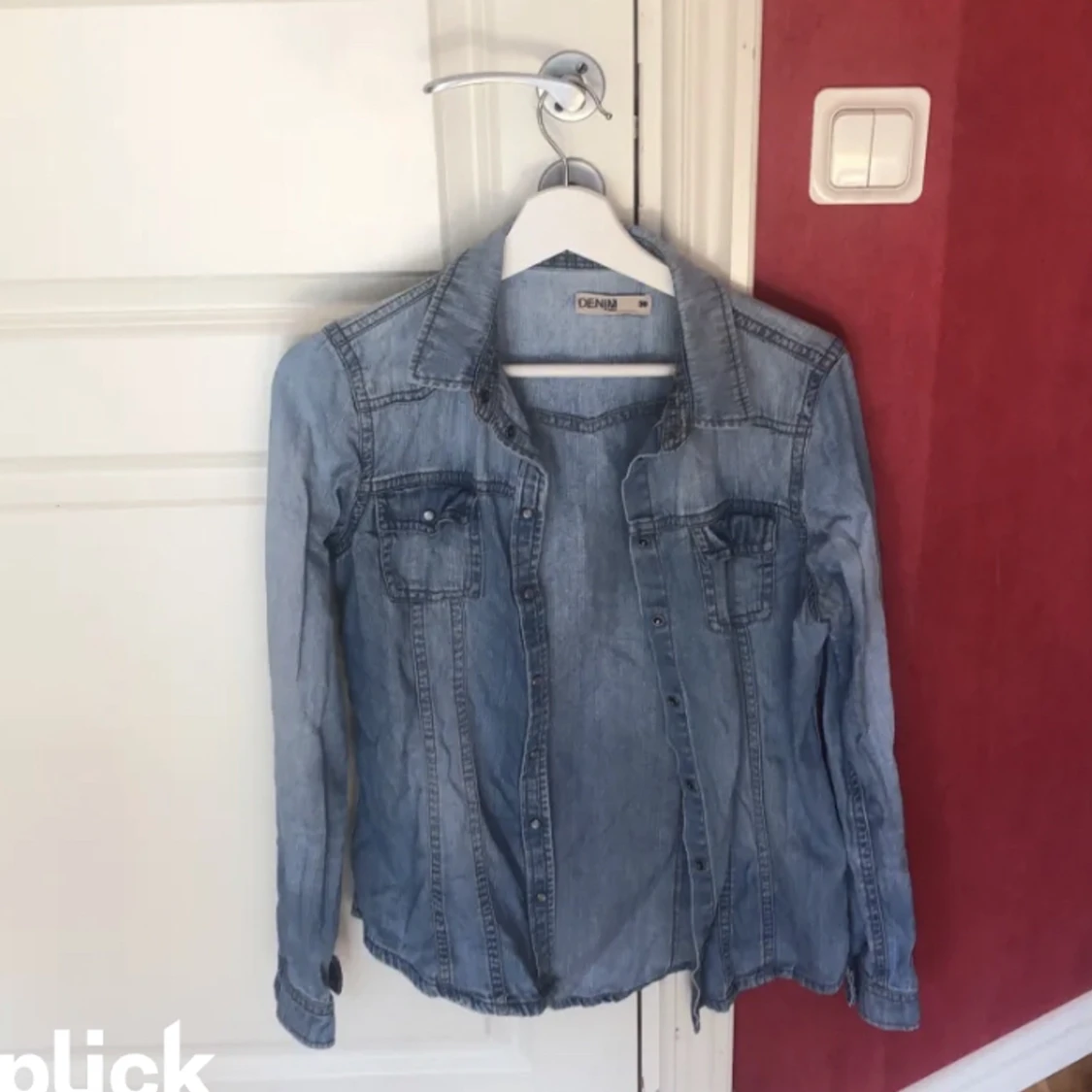 Jens skjorta/ tunn jeans jacka