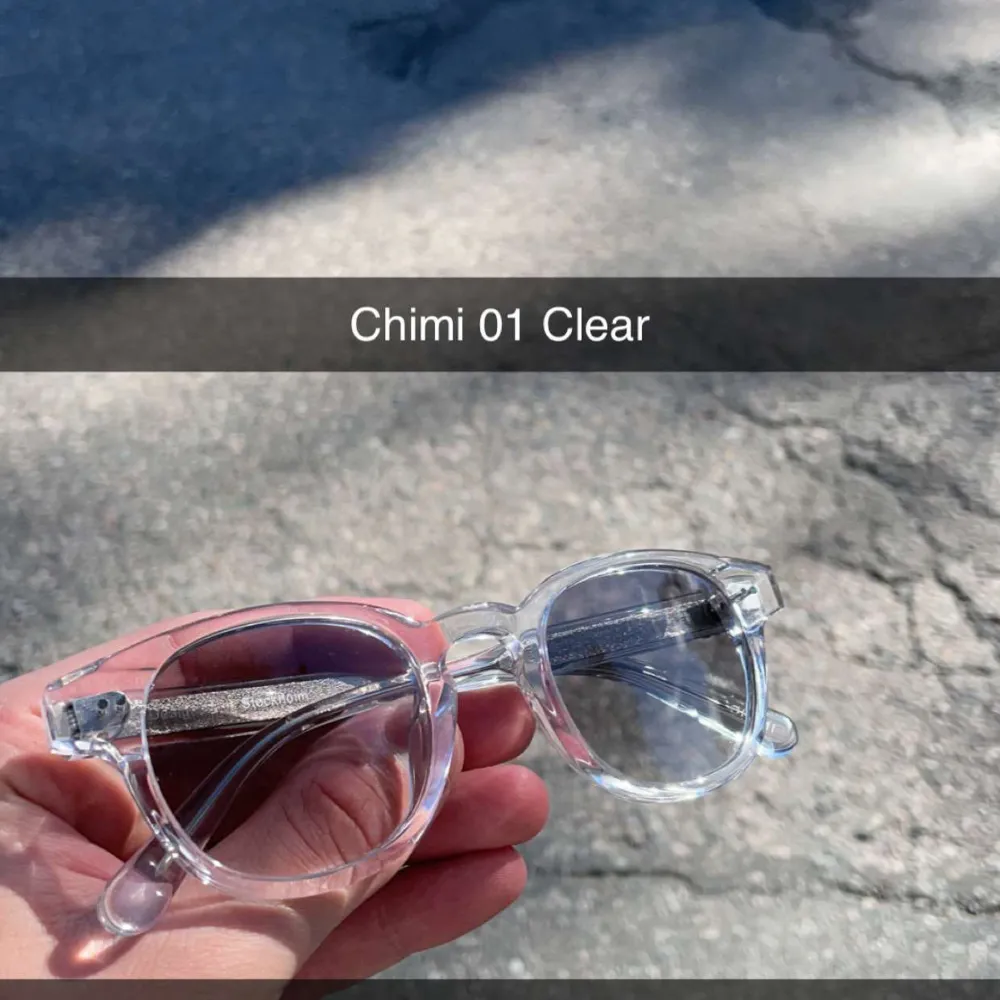 Chimi 01 Clear utan låda inga repor eller fel på dem. Accessoarer.